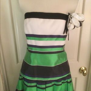 NWOT! Worth Kelly Enchanting Stripe Bustier